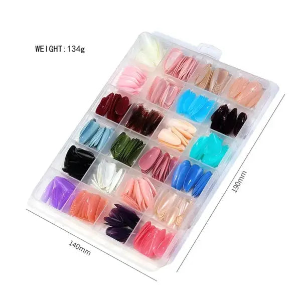 Artificial Nails Pack of 576 Nails